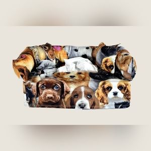 Puppies and Dogs Tissue Sofa Box Cover